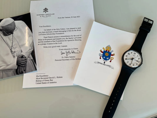The Pope and His Swatch: A Quiet Legacy in Time