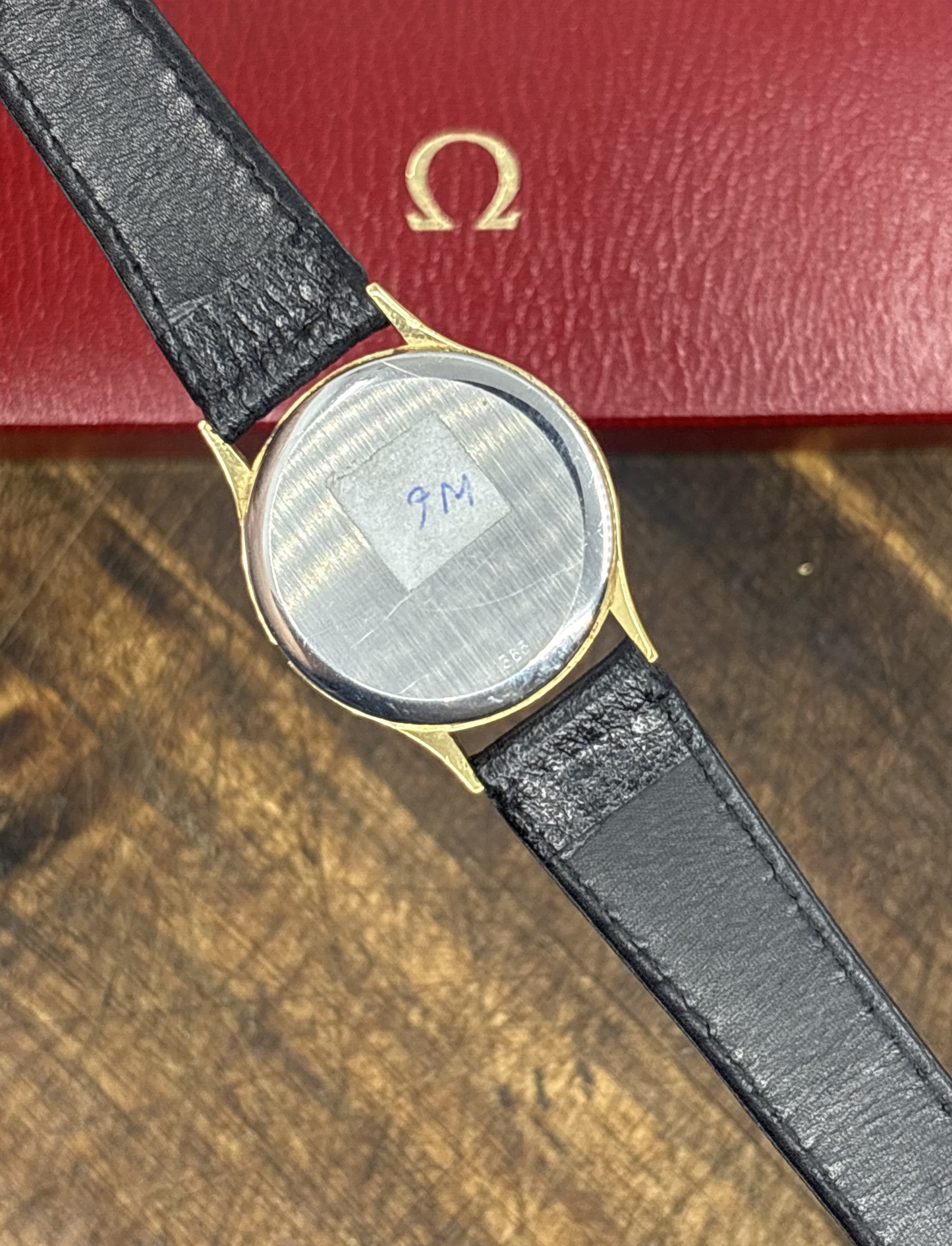 Vintage Omega De Ville Quartz Gold Tone Dress Watch – Champagne Dial – Swiss Made