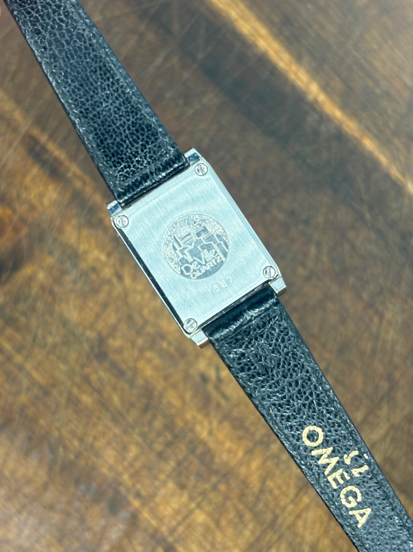 Vintage Omega De Ville Design Two-Tone Dress Watch | Swiss Made | Rectangular Case
