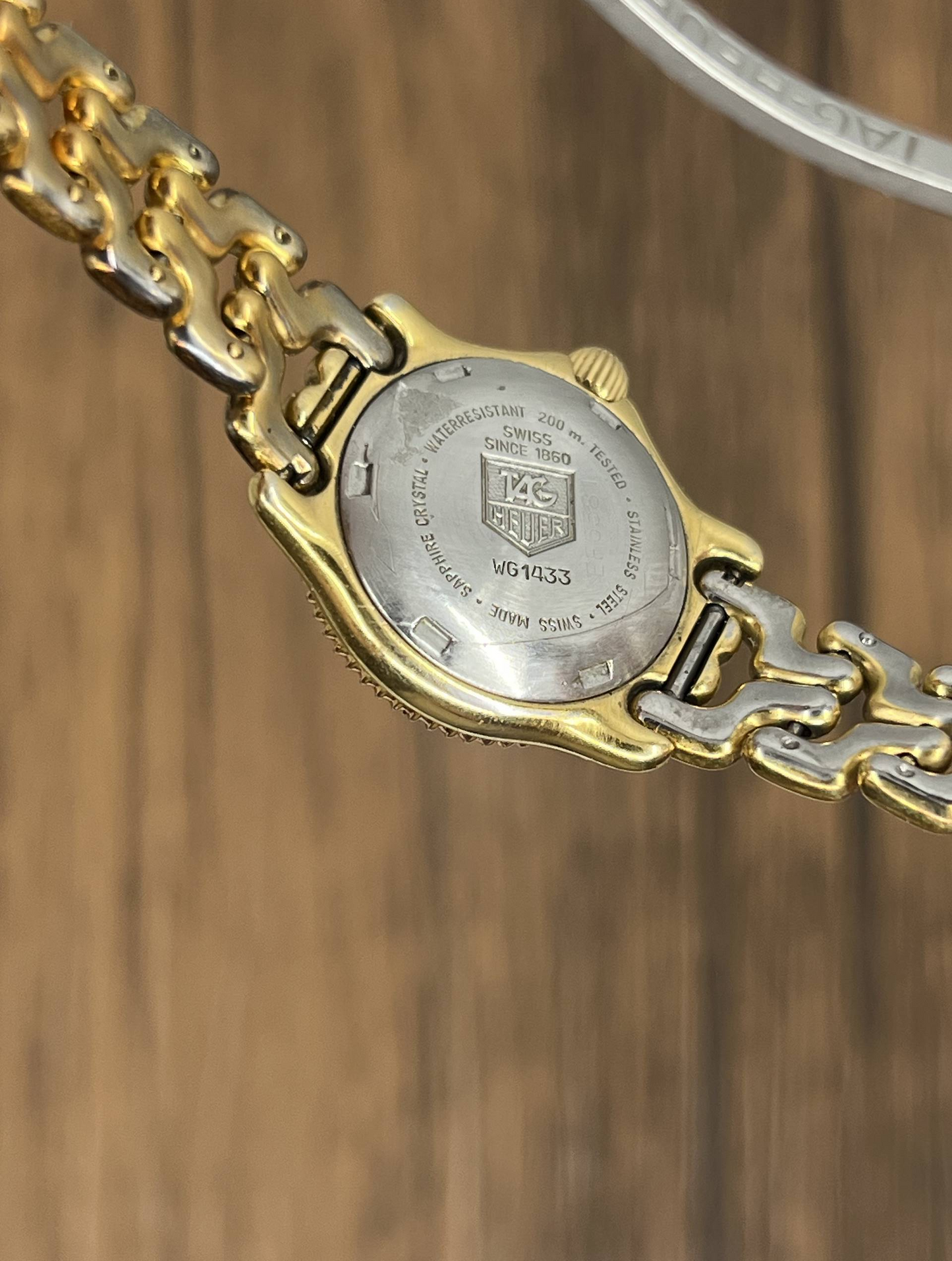 Vintage TAG Heuer Professional 200M Quartz Watch | Gold Tone Two Tone Diver Bracelet