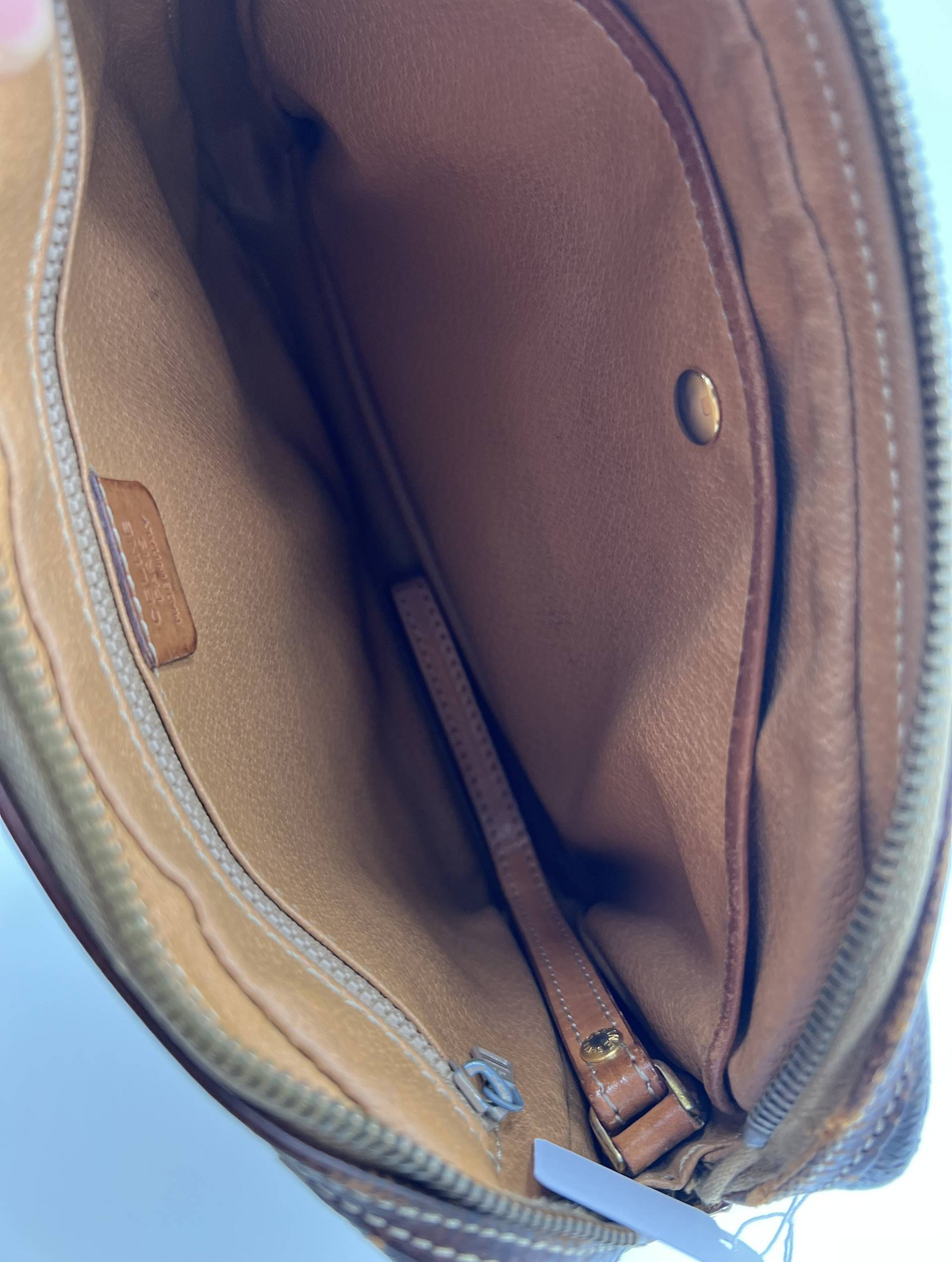 Vintage Celine Macadam Crossbody Bag