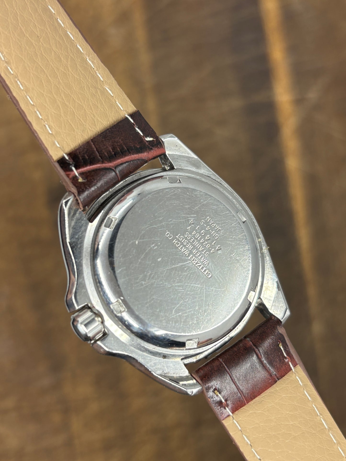 Citizen Automatic Diver 200m | Black Bezel | Red Date Text | Vintage Tool Watch Japanese