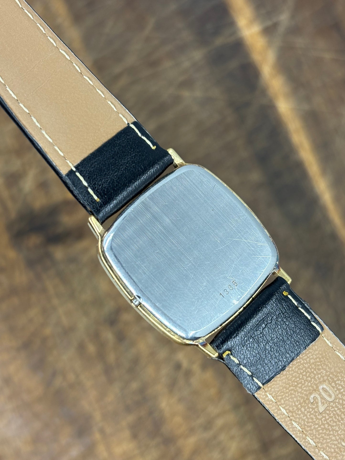 Omega De Ville Quartz – Square Gold Tone – Vintage