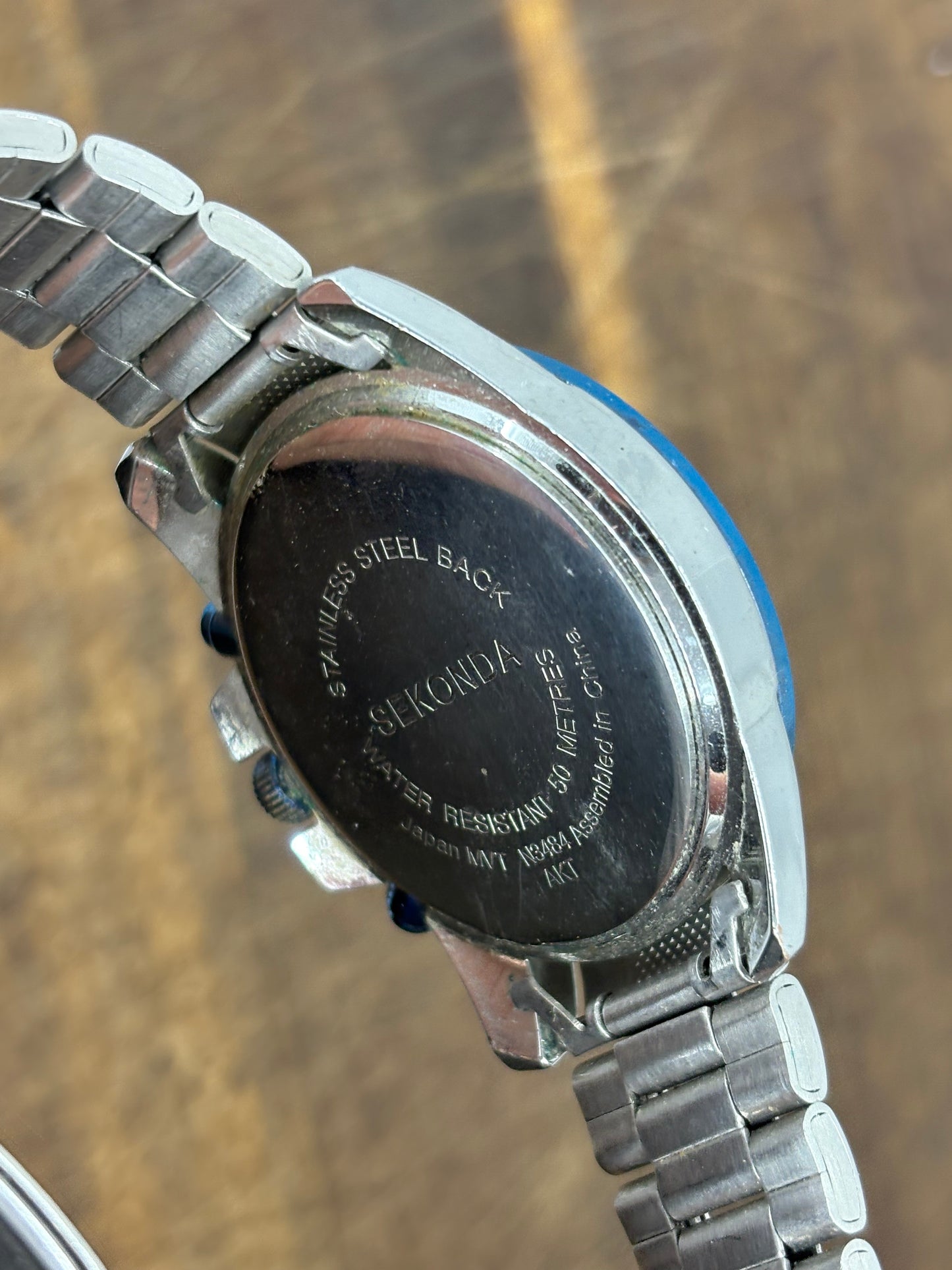 Sekonda Quartz Chronograph – Blue Sports Watch