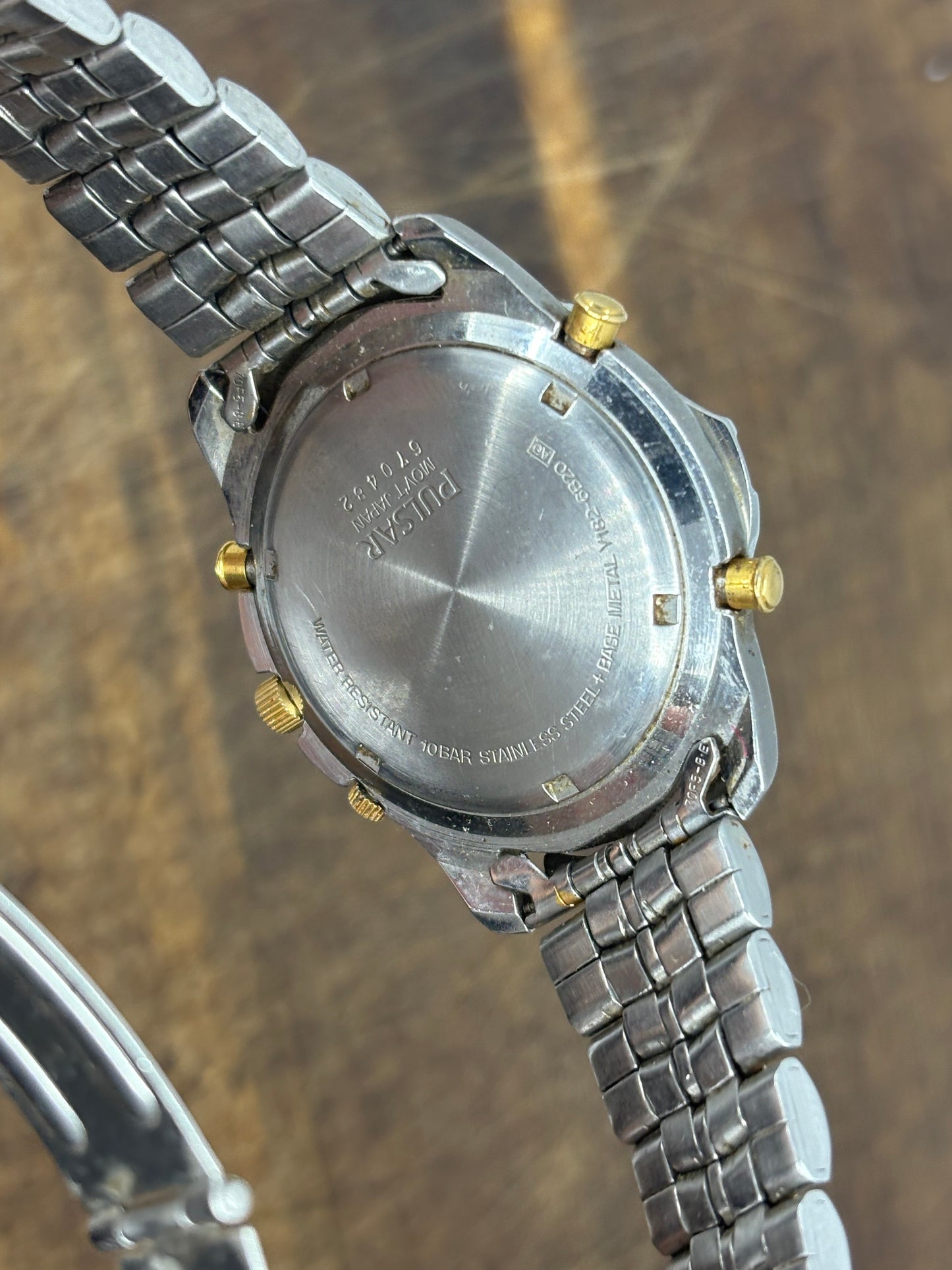 Pulsar Chronograph – Blue Dial 100m WR