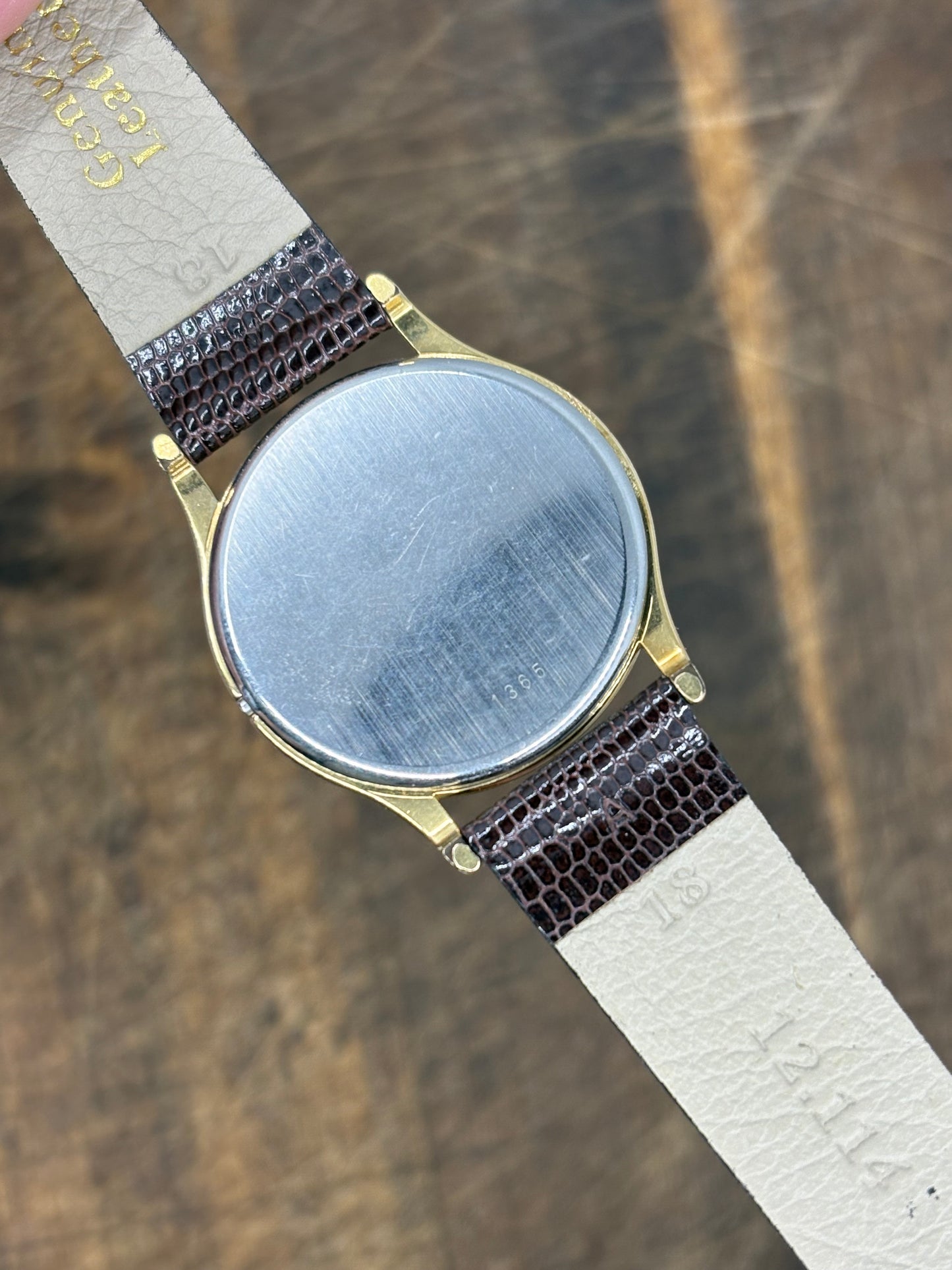 Omega De Ville Quartz Gold-Plated Dress Watch – Roman Numeral Dial – cal.1365