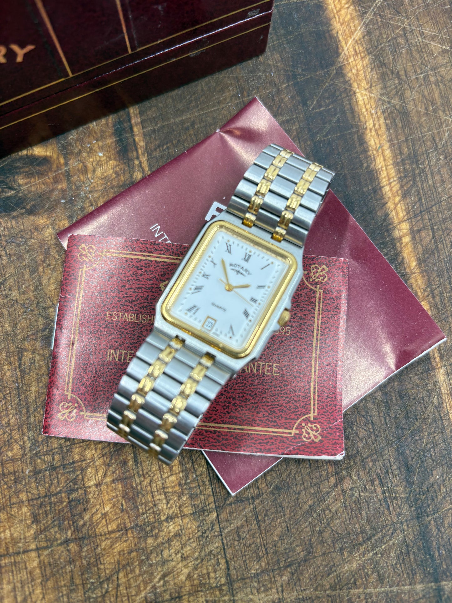 Rotary Quartz Dress Watch – Two-Tone (Box & Papers)