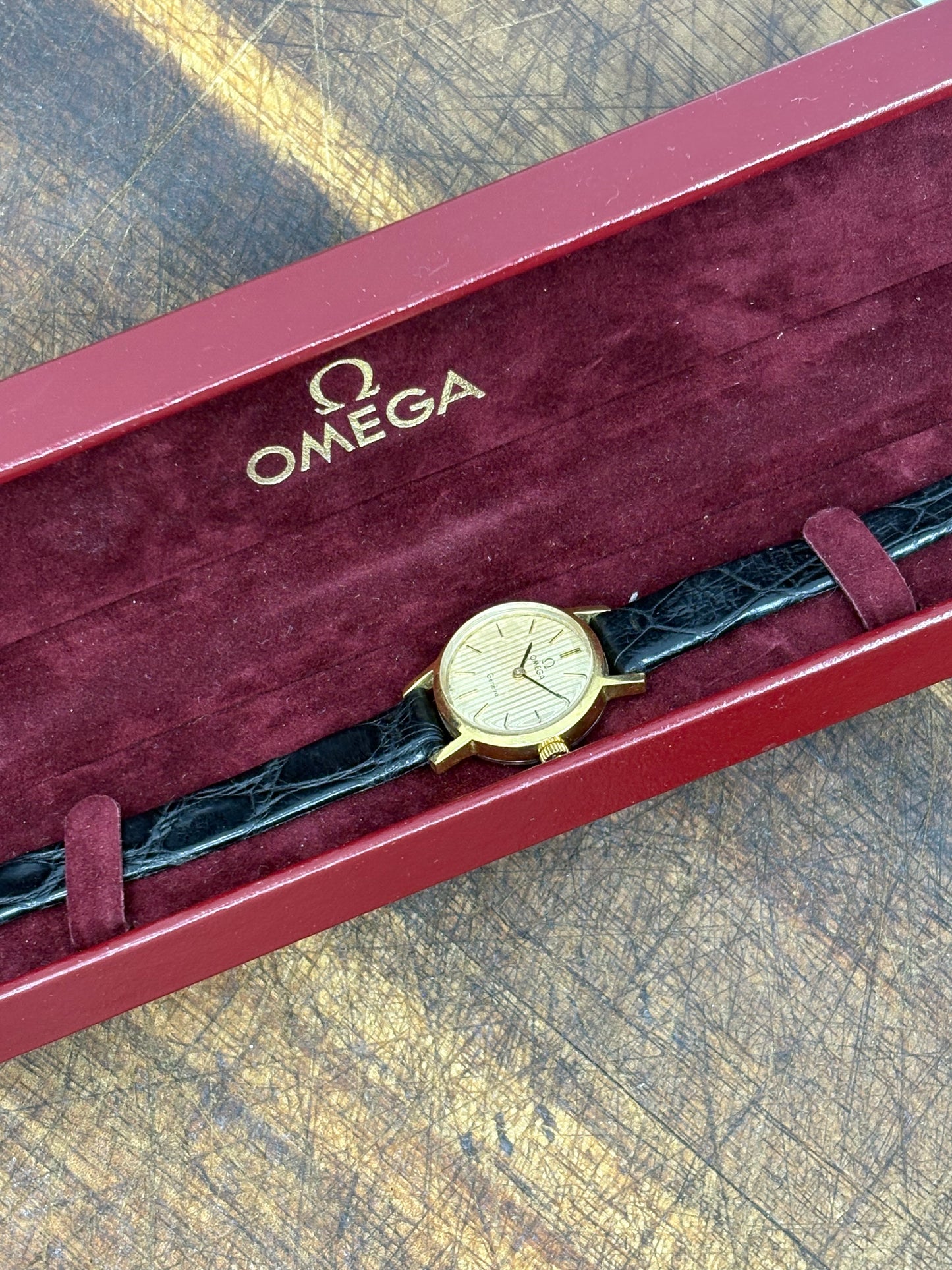 Omega Genève Ladies Gold Tone