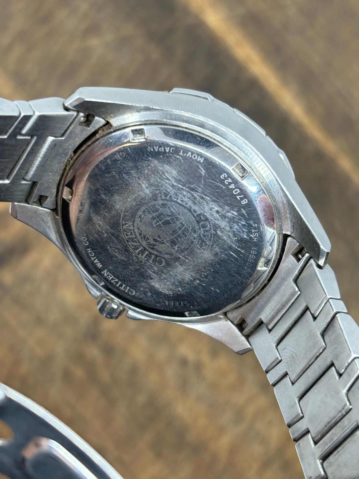 Citizen Eco-Drive WR200 – Steel Sports Diver (Day-Date)