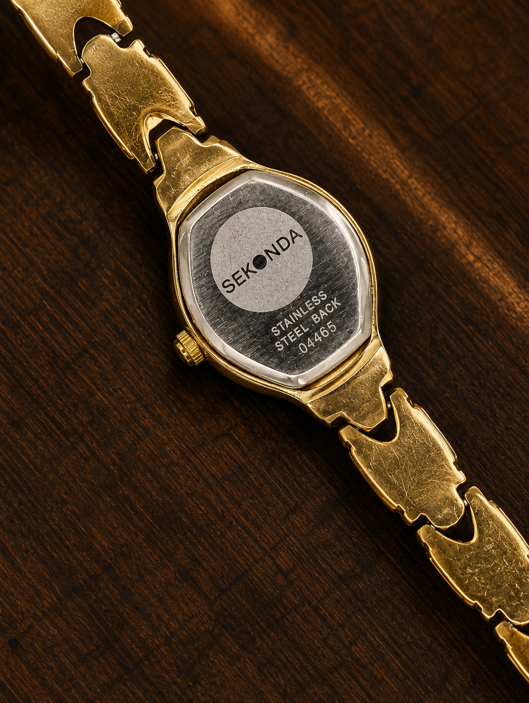 Vintage Sekonda Classique Ladies Quartz Watch | Gold-Tone Bracelet | Crystal Set Dress Watch
