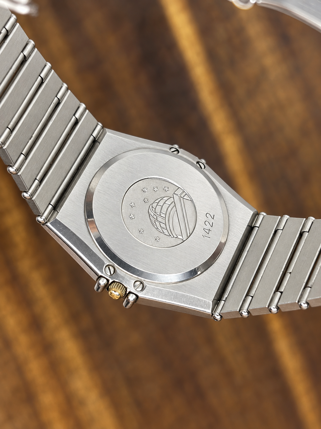 Vintage Omega Constellation Chronometer Quartz Stainless Steel Watch – Roman Numeral Dial