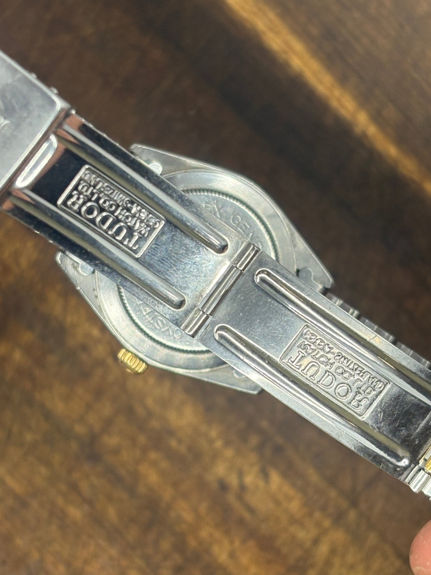 Tudor Prince Oysterdate – Linen Dial – Two-Tone