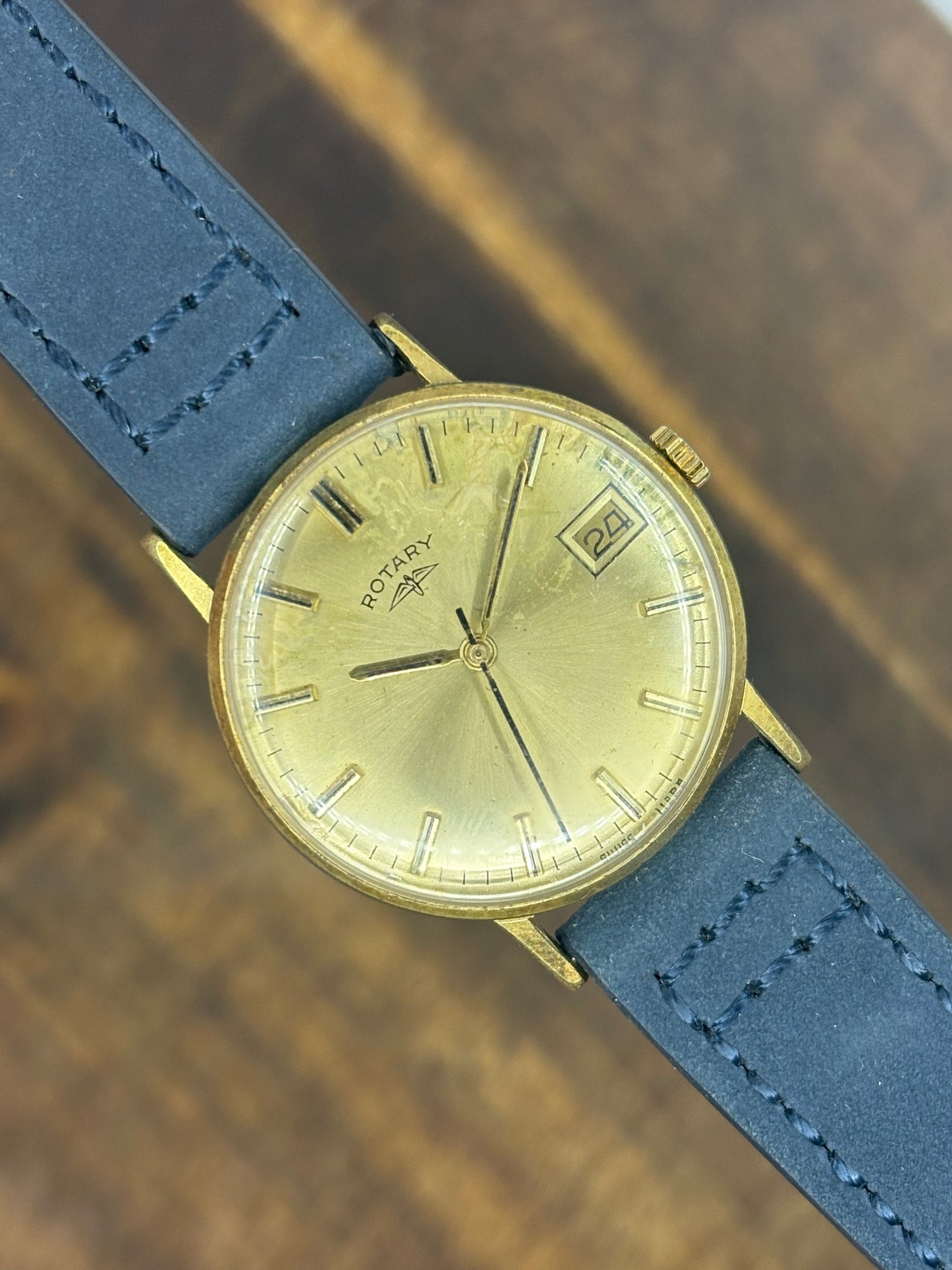 Vintage Rotary Date Quartz Watch