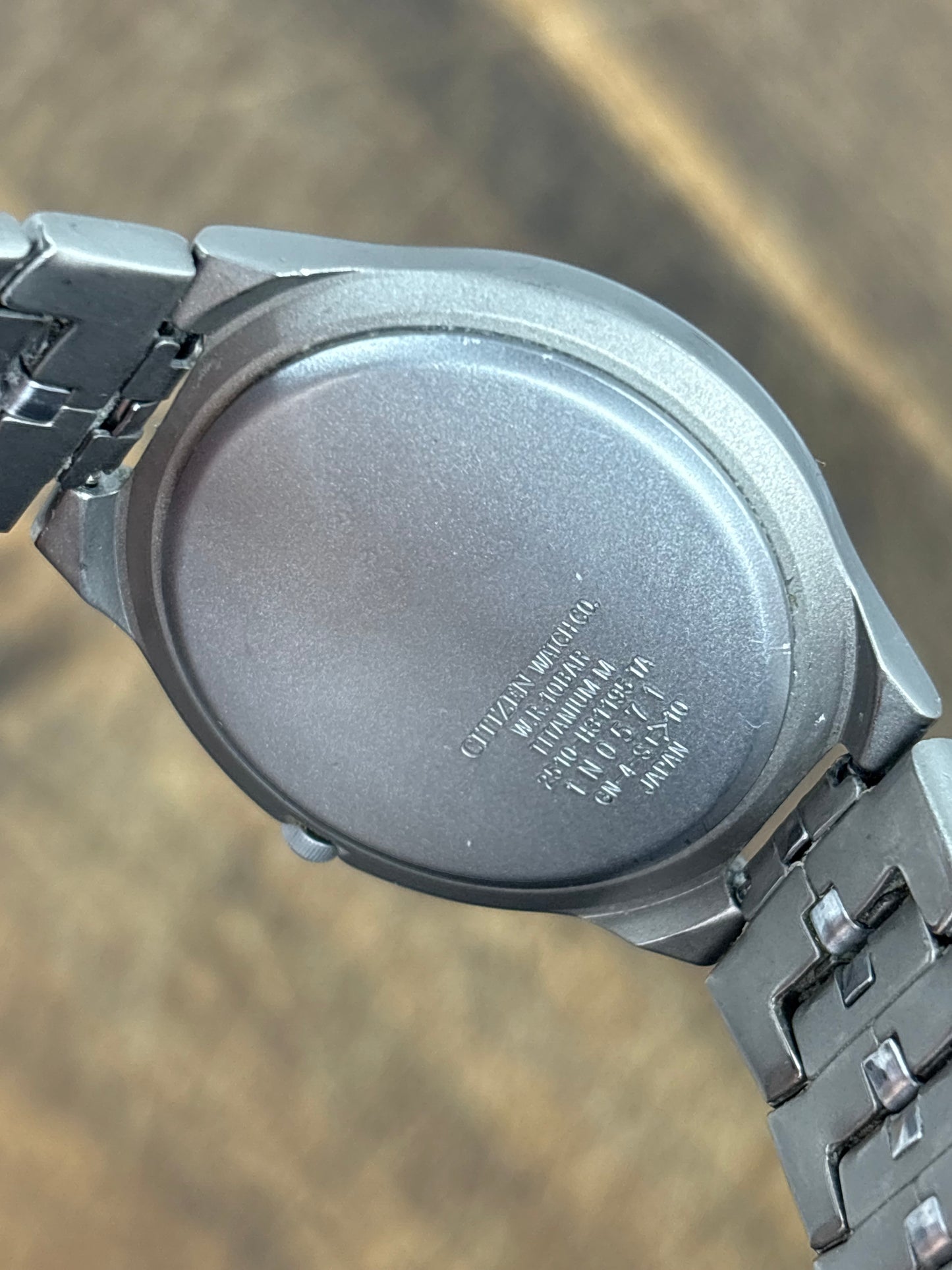 Citizen Titanium Quartz – Blue Dial