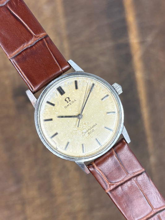 Omega Seamaster 600 | Manual Wind | Vintage Swiss Watch | Patinated Dial