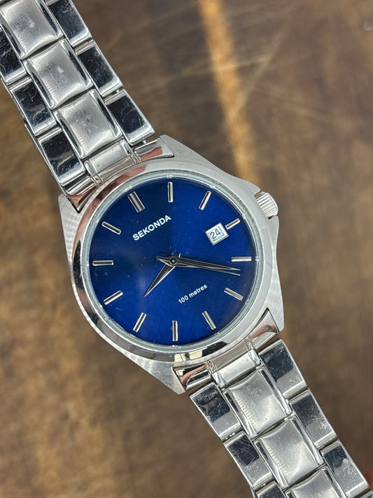Sekonda Quartz – Blue Dial 100m