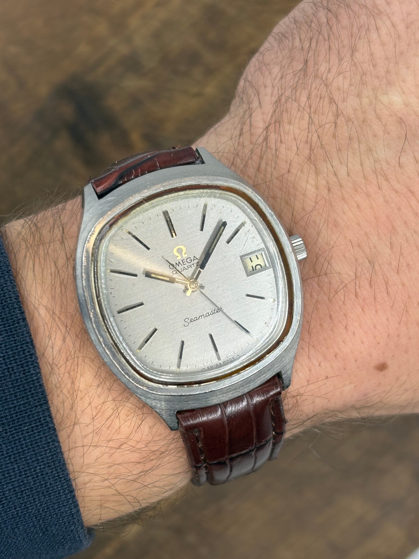 Omega Seamaster Quartz (Silver Dial)