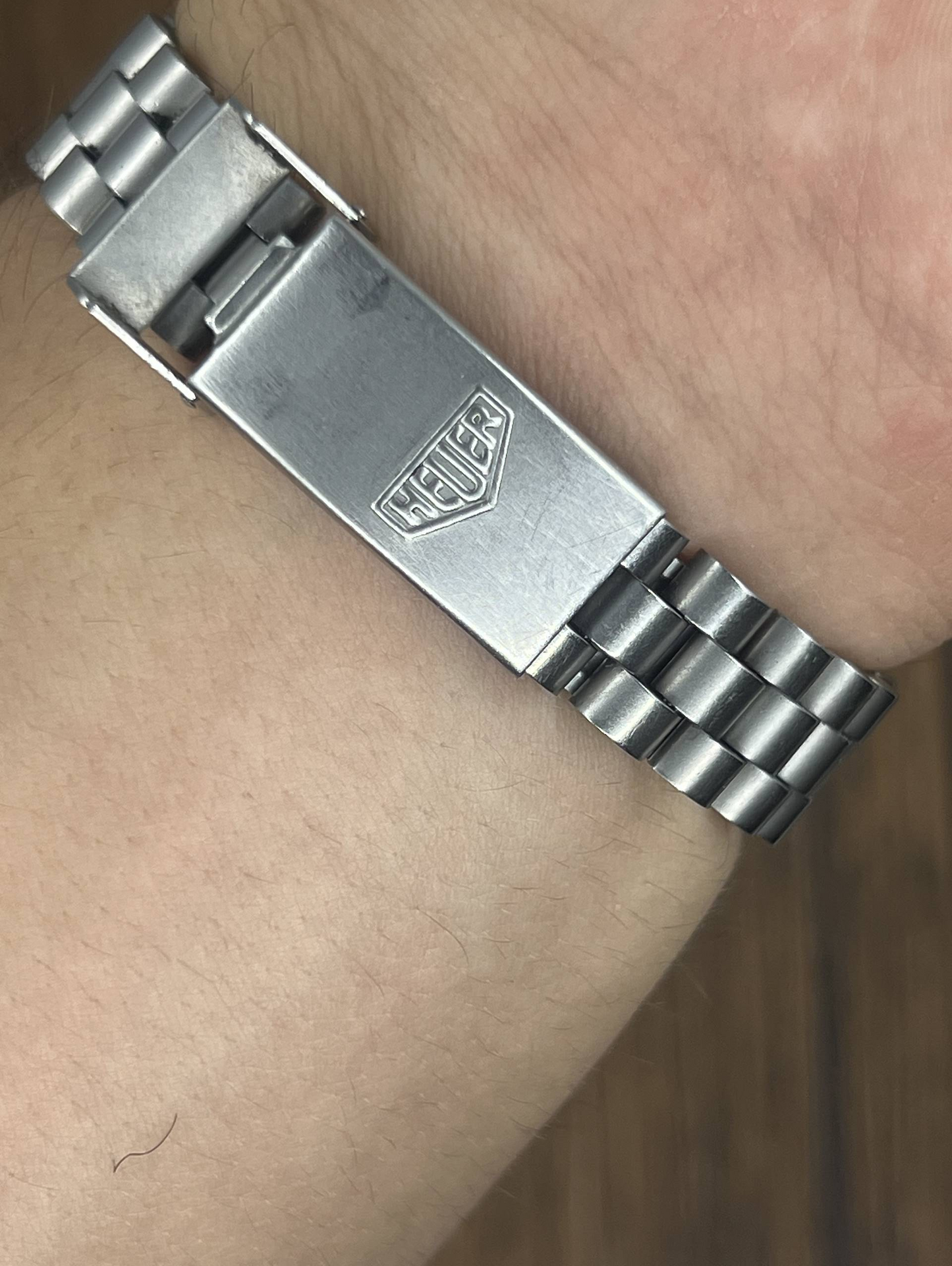Vintage Heuer 2000 Professional 200M Quartz Diver Watch | Black Dial Steel Bracelet