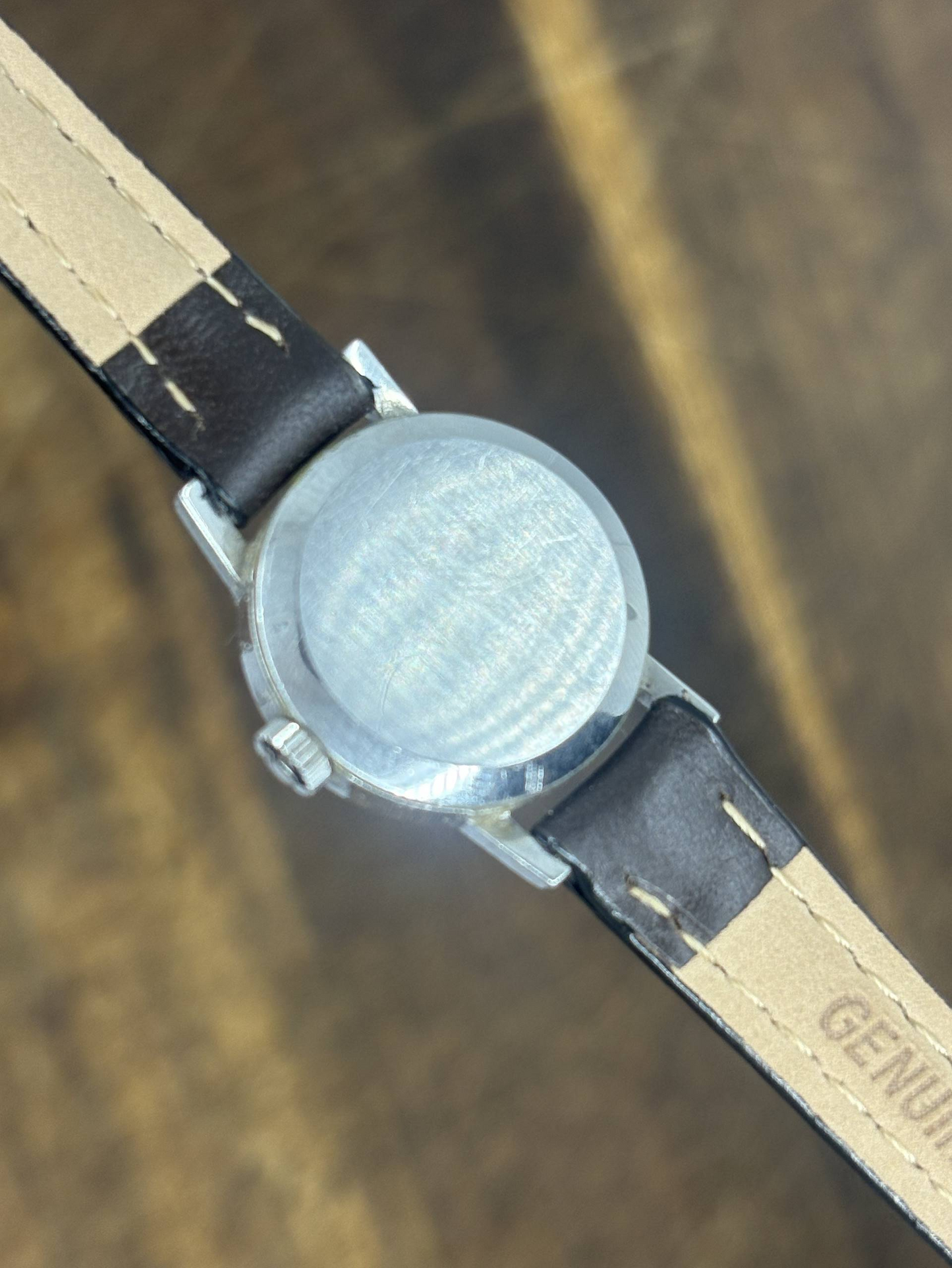 Vintage Omega Genève Blue Dial Manual Wind Watch | Stainless Steel Swiss Made