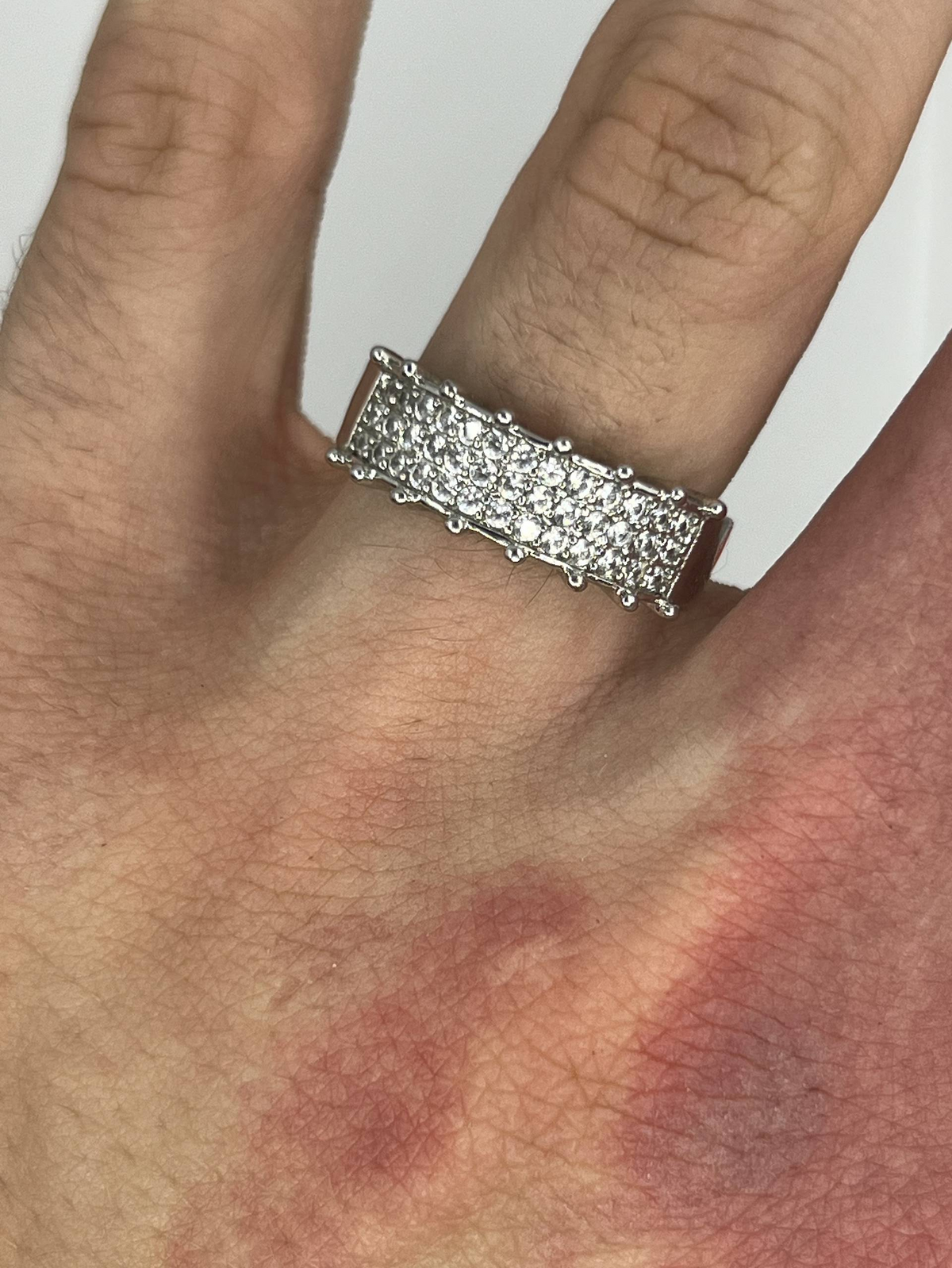 925 Sterling Silver Multi-Stone Sparkle Band Ring – Statement Ring