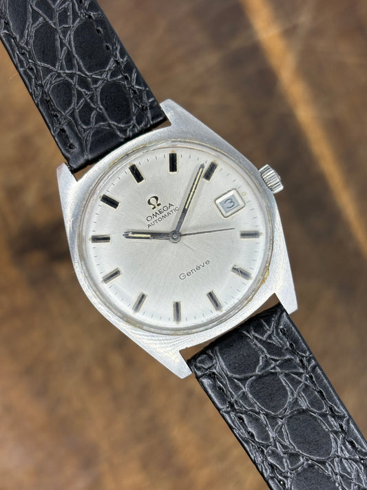 Omega Genève Automatic – Silver Dial – Vintage
