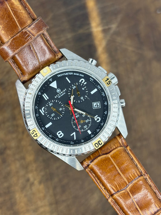 Accurist Quartz Chronograph – Black Dial