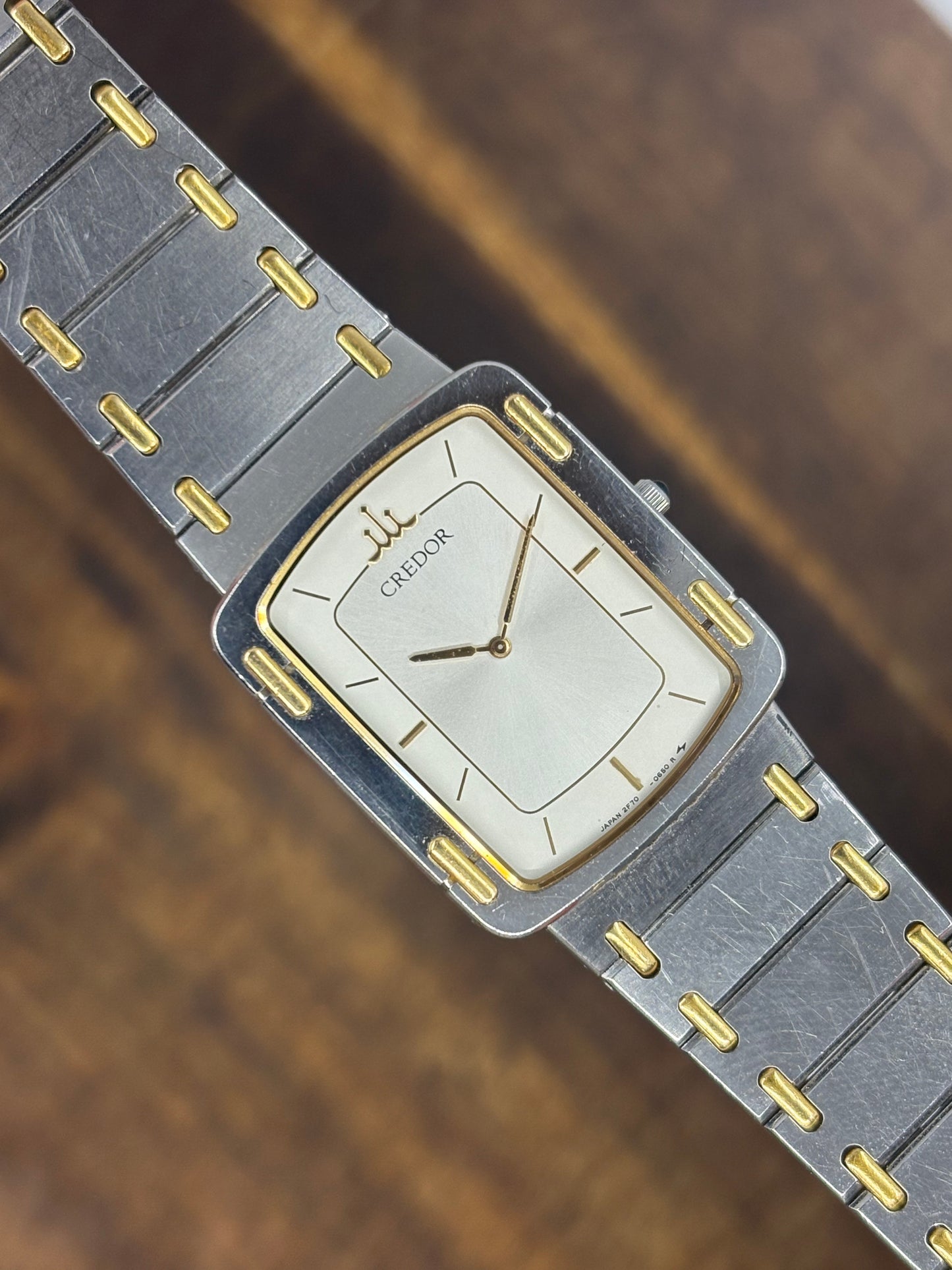 Seiko Credor 18k gold Two-Tone Dress Watch