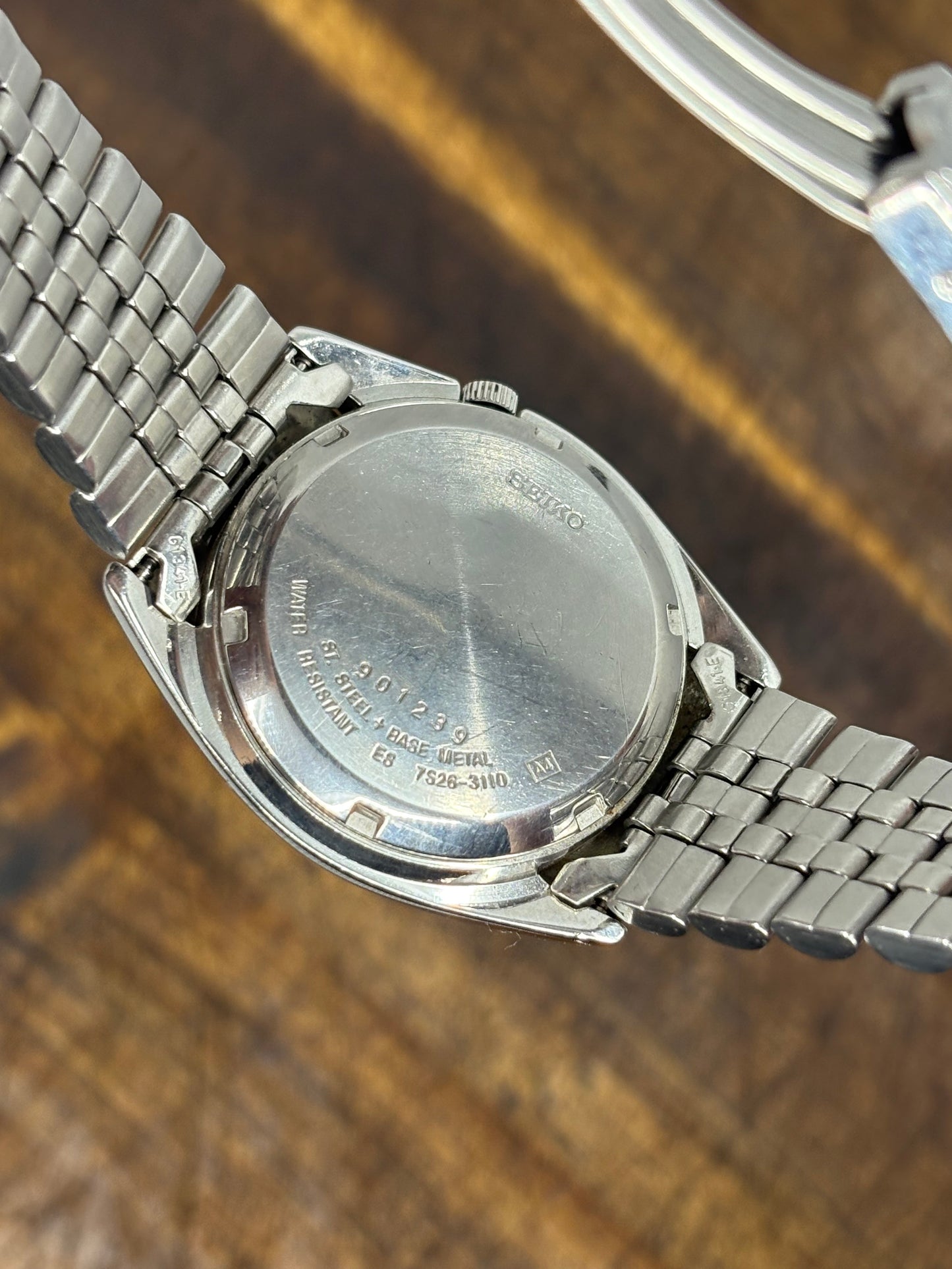 Seiko 5 Automatic Silver Day-Date