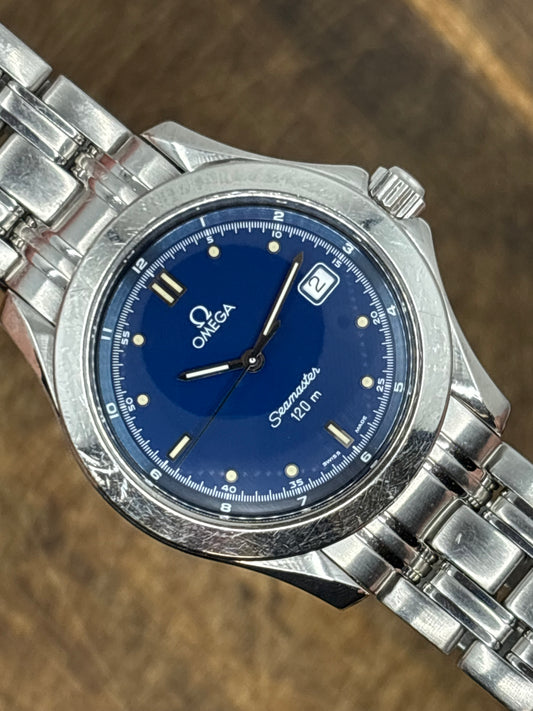 Omega Seamaster 120m – Blue Dial Sports Watch