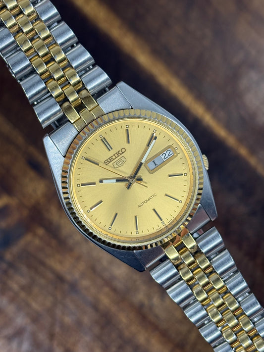 Seiko 5 Automatic Two-Tone Day-Date