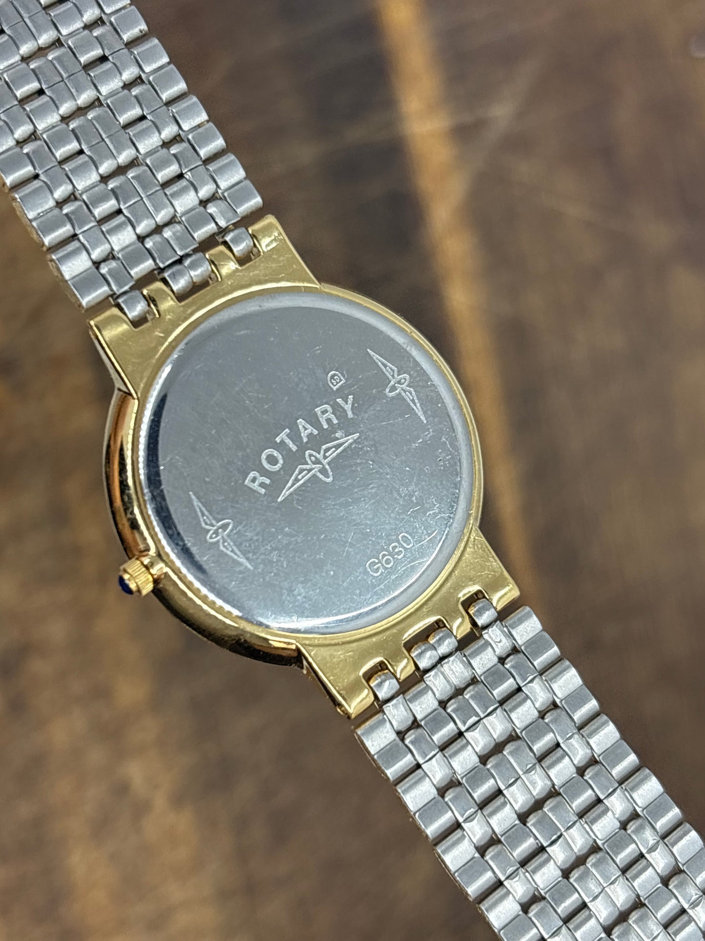 Rotary Quartz – Gold-Tone, Roman Numerals