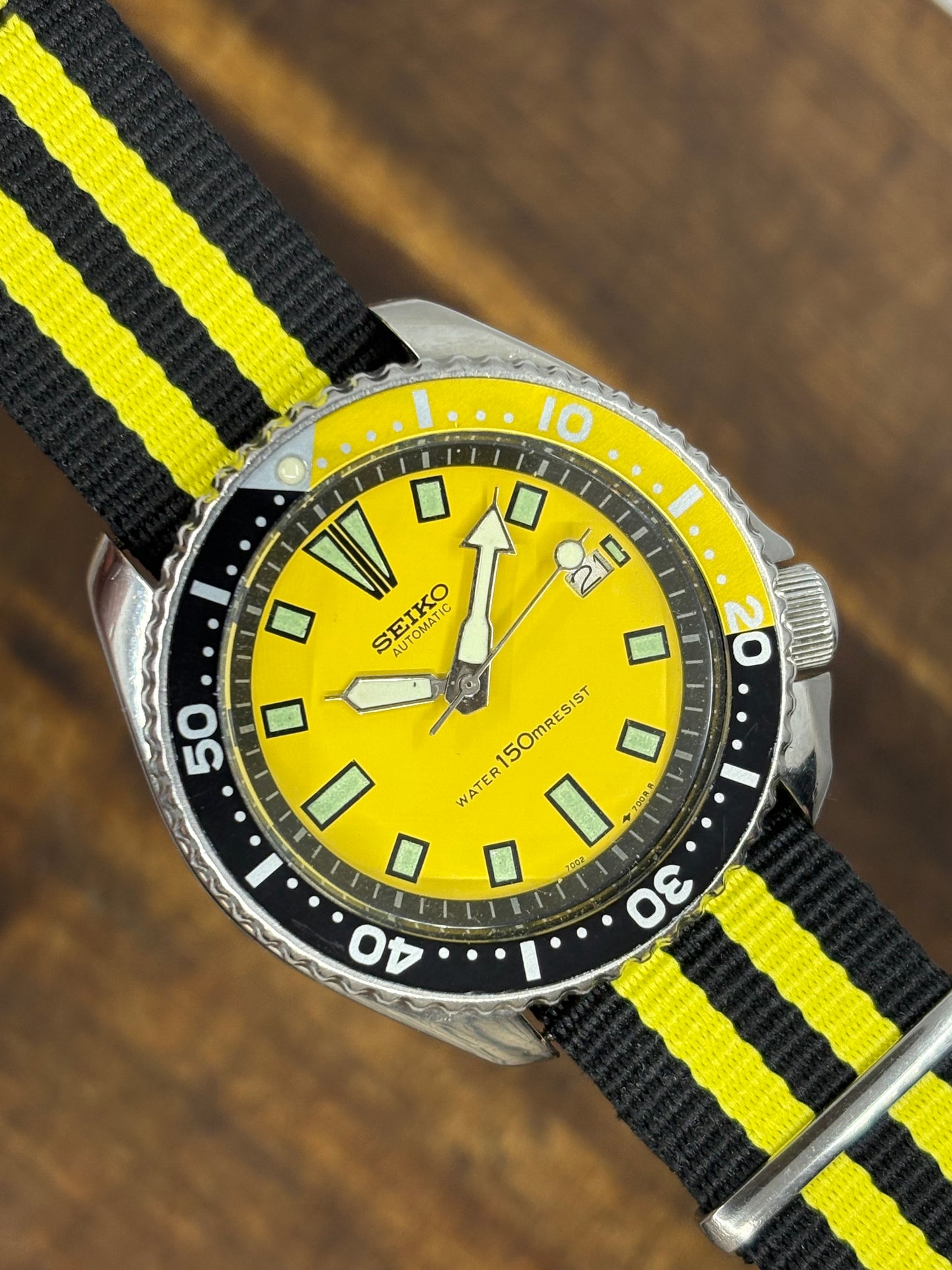 Seiko Automatic Diver – Yellow Dial