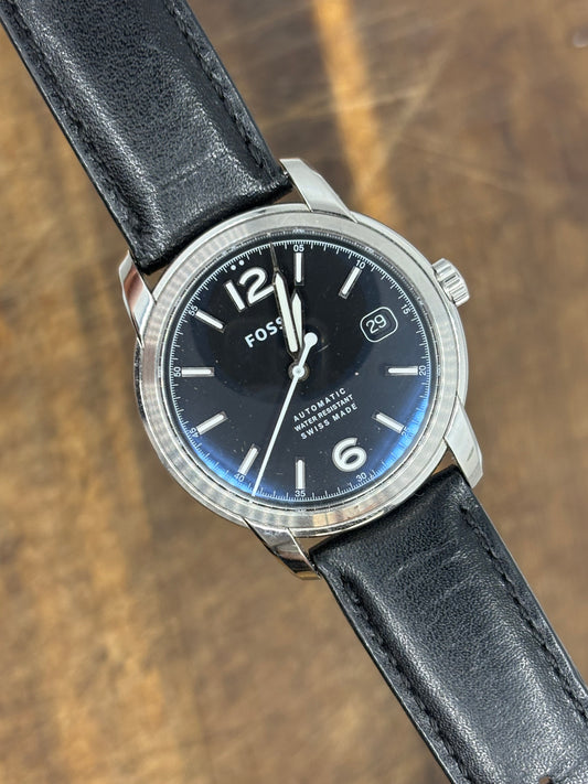 Fossil Automatic – Swiss Made, Black Dial