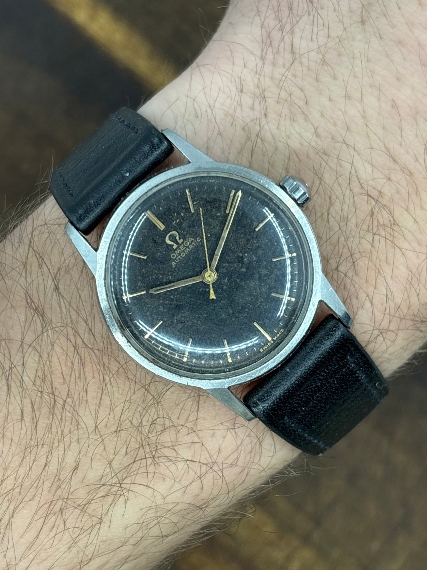 Omega Automatic – Vintage Black Dial