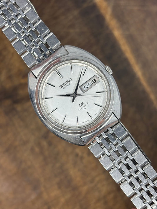Seiko LM Lord Matic 5606-7190 – Automatic – 23 Jewels – Day/Date – Vintage 1970s