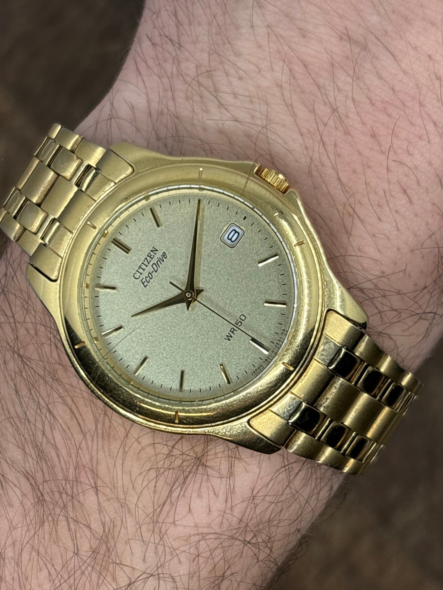 Citizen Eco-Drive – Gold-Tone Dress Watch