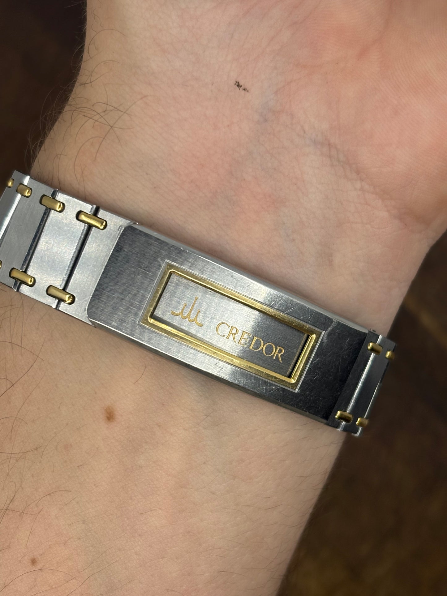 Seiko Credor 18k gold Two-Tone Dress Watch