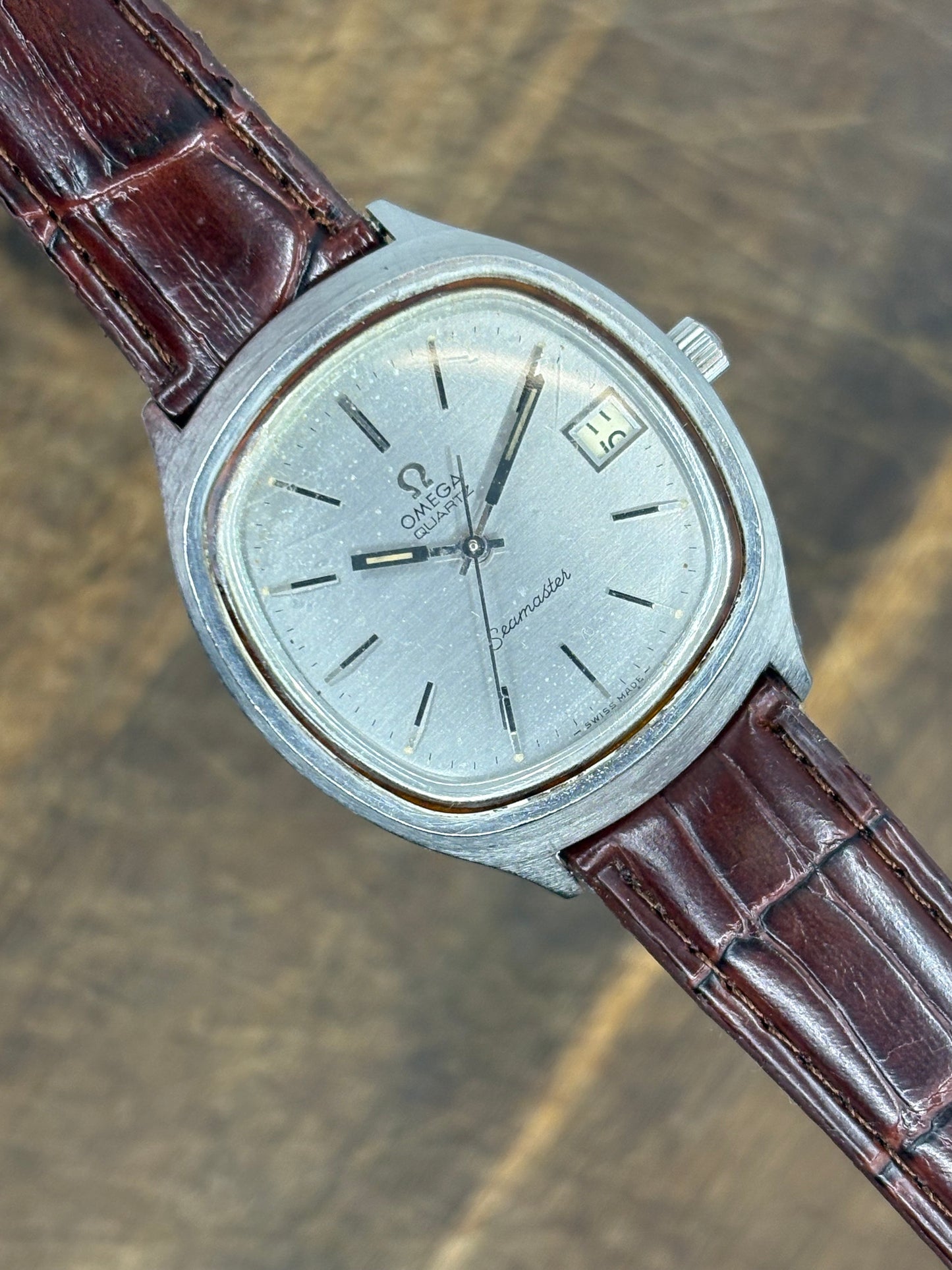 Omega Seamaster Quartz (Silver Dial)