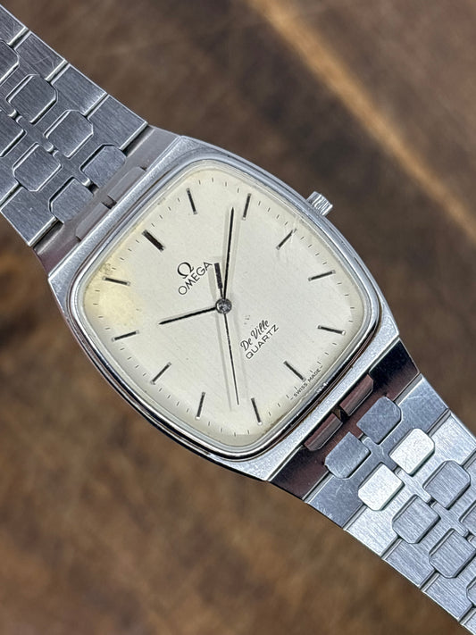 Omega De Ville Quartz – Silver Brushed Dial
