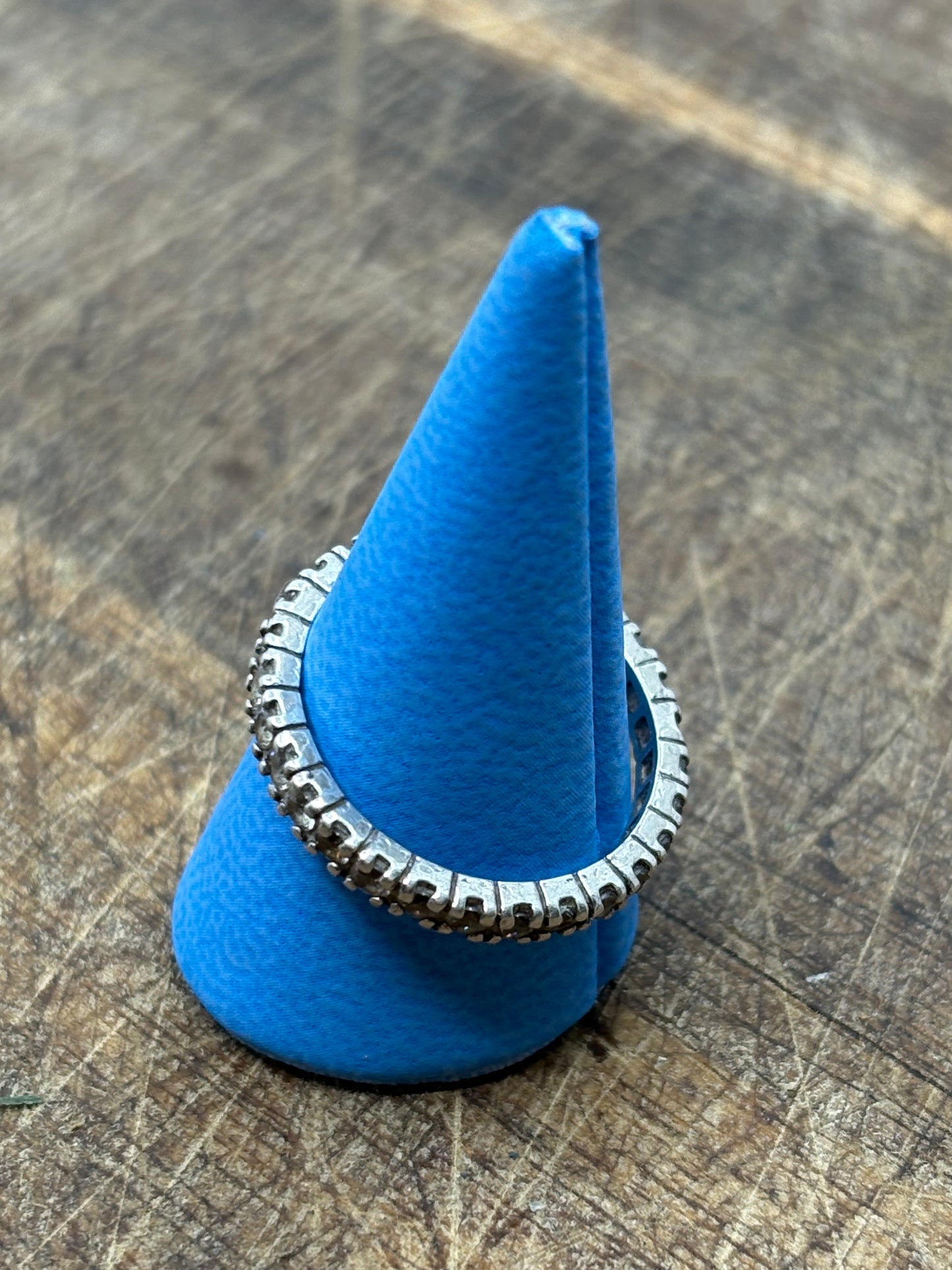 Aternity ring solid silver