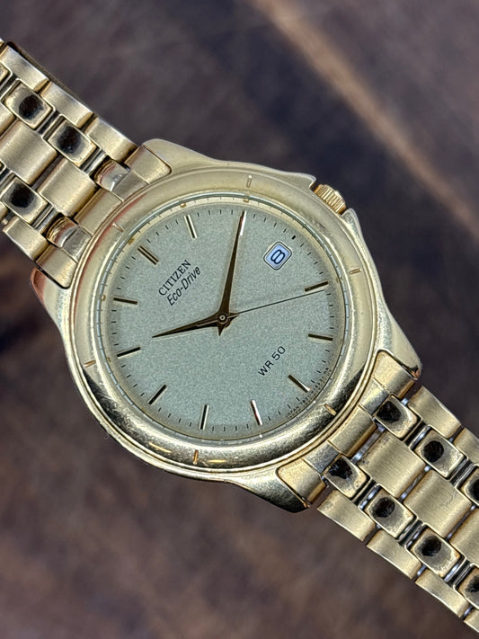 Citizen Eco-Drive – Gold-Tone Dress Watch