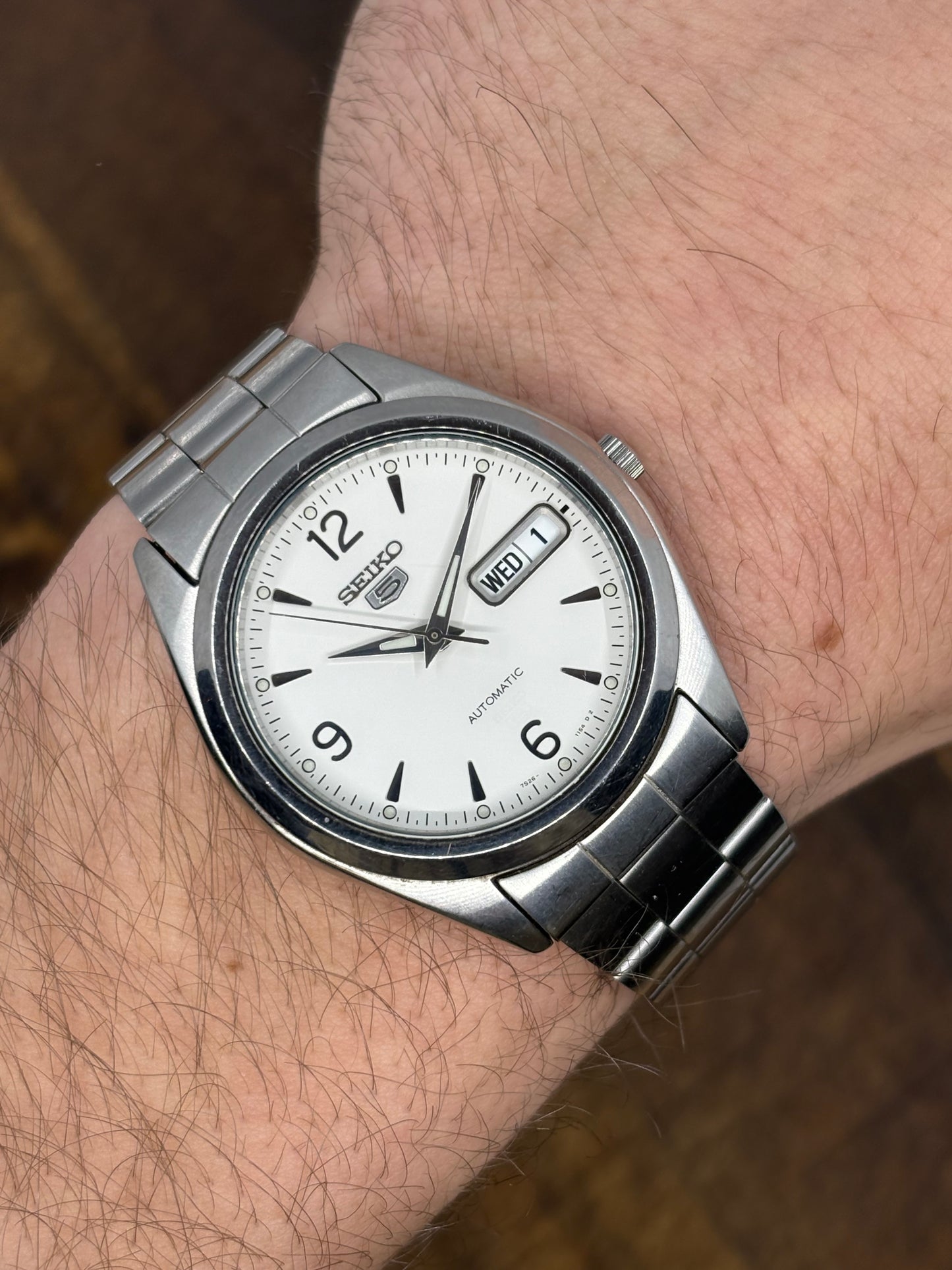 Seiko 5 Automatic (Arabic Numerals 12-6-9)