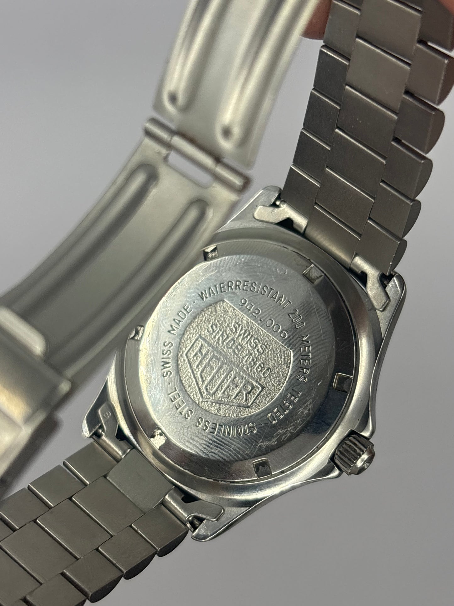 HEUER 2000 SERIES REF - 942.006 (PRE TAG HEUER) GENTS MEGA RARE