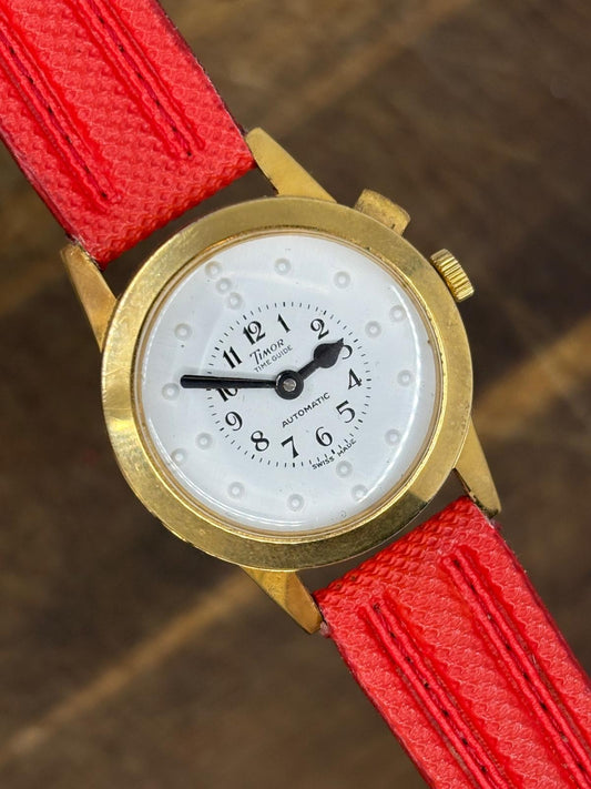 Timor Timeguide Automatic – Gold Case (Braille Dial)