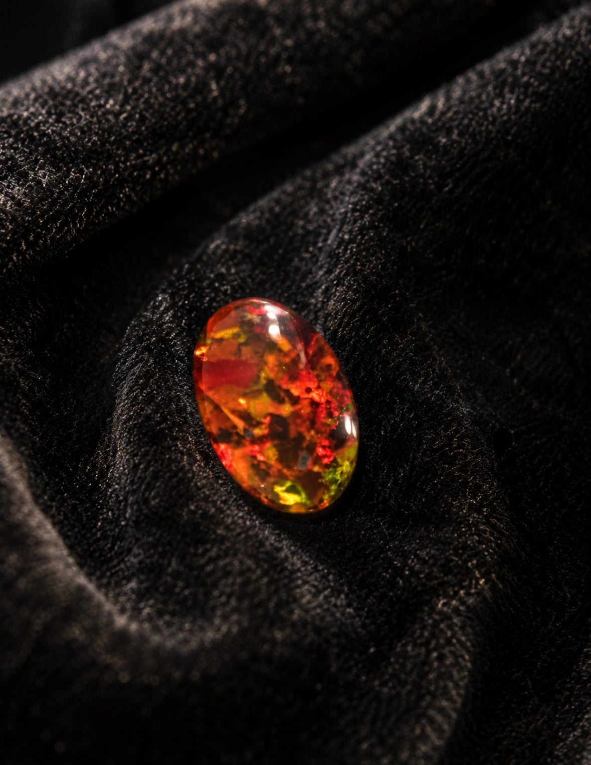 Investment Grade Lightning Ridge Black Opal – 2.75ct | Museum Quality | Full Colour Spectrum