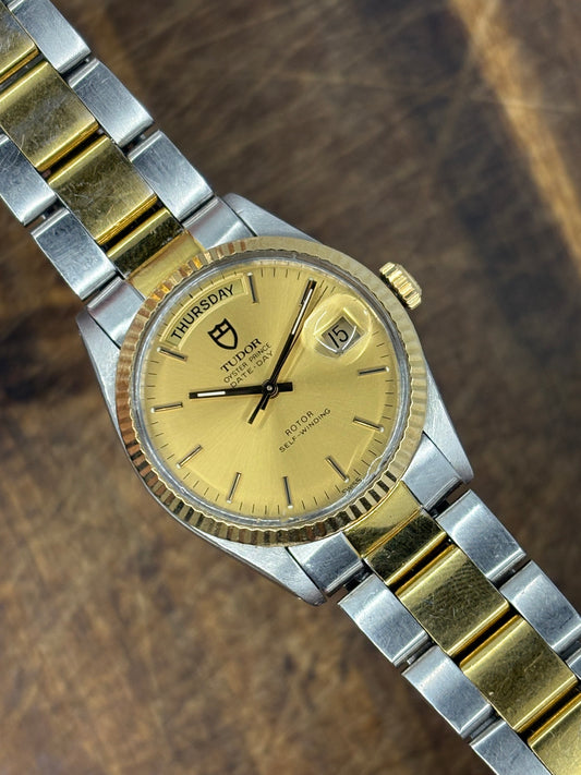 Tudor Oyster Prince Date+Day Automatic – Two-Tone – Vintage