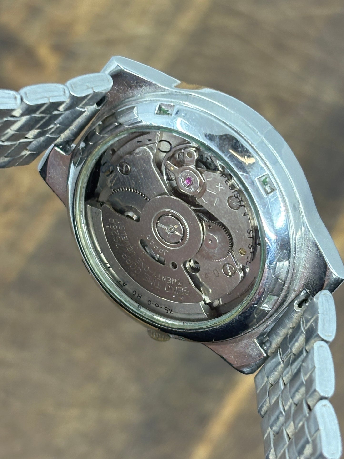 Seiko 5 Automatic (Black Dial, Arabic Day Wheel)