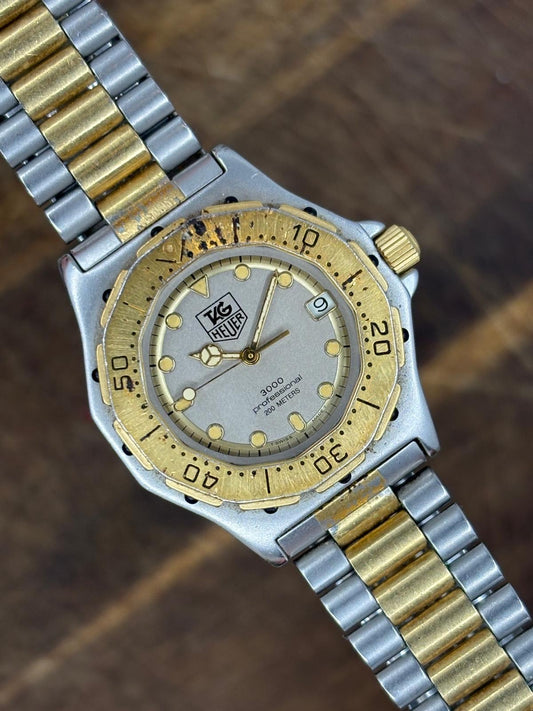 TAG Heuer 3000 Professional 200M – Two-Tone Quartz