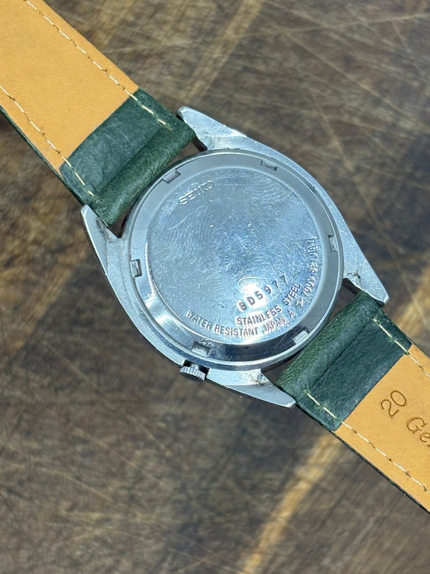 Seiko 5 Automatic (Blue Dial, Green Strap)