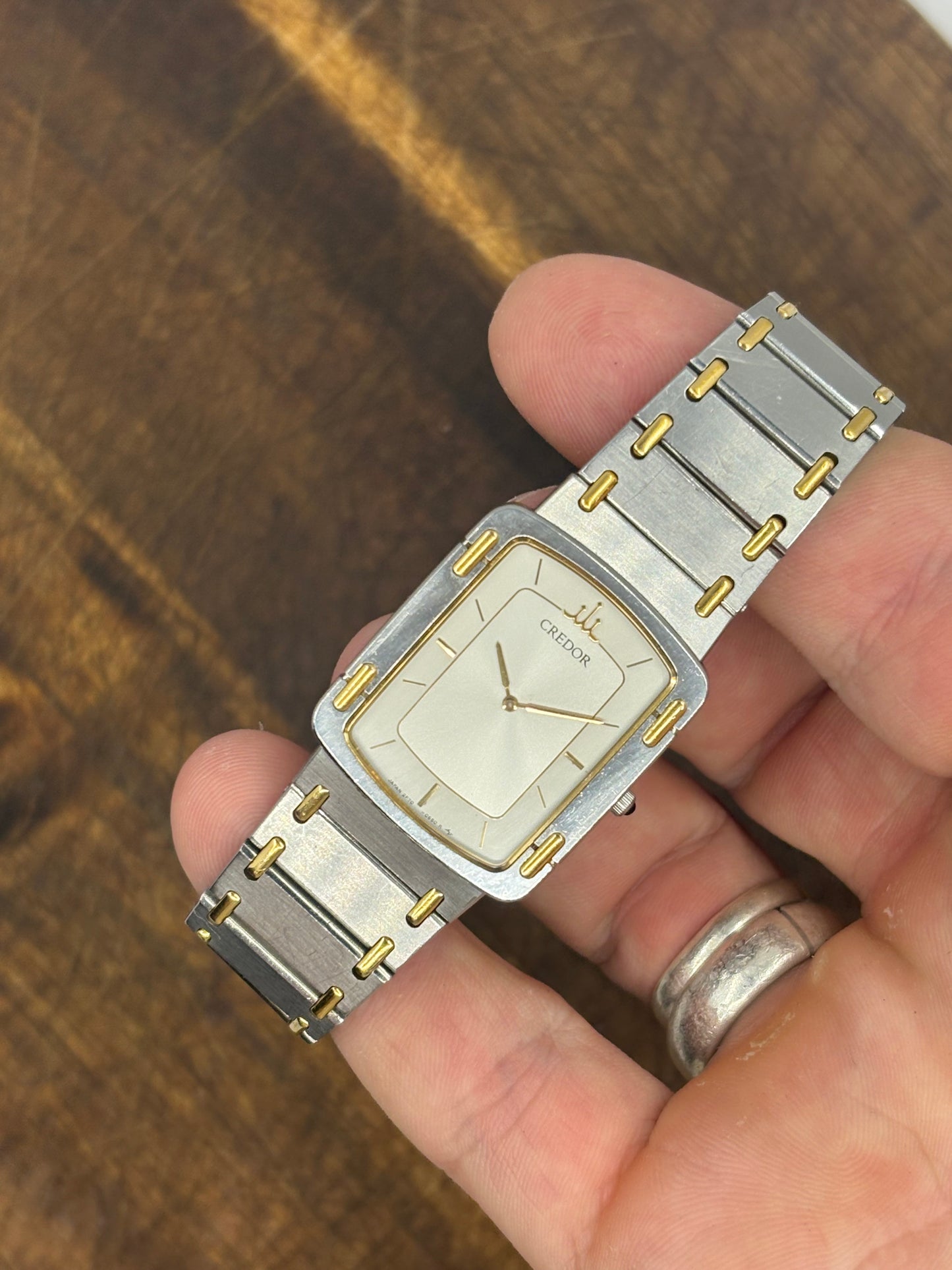 Seiko Credor 18k gold Two-Tone Dress Watch